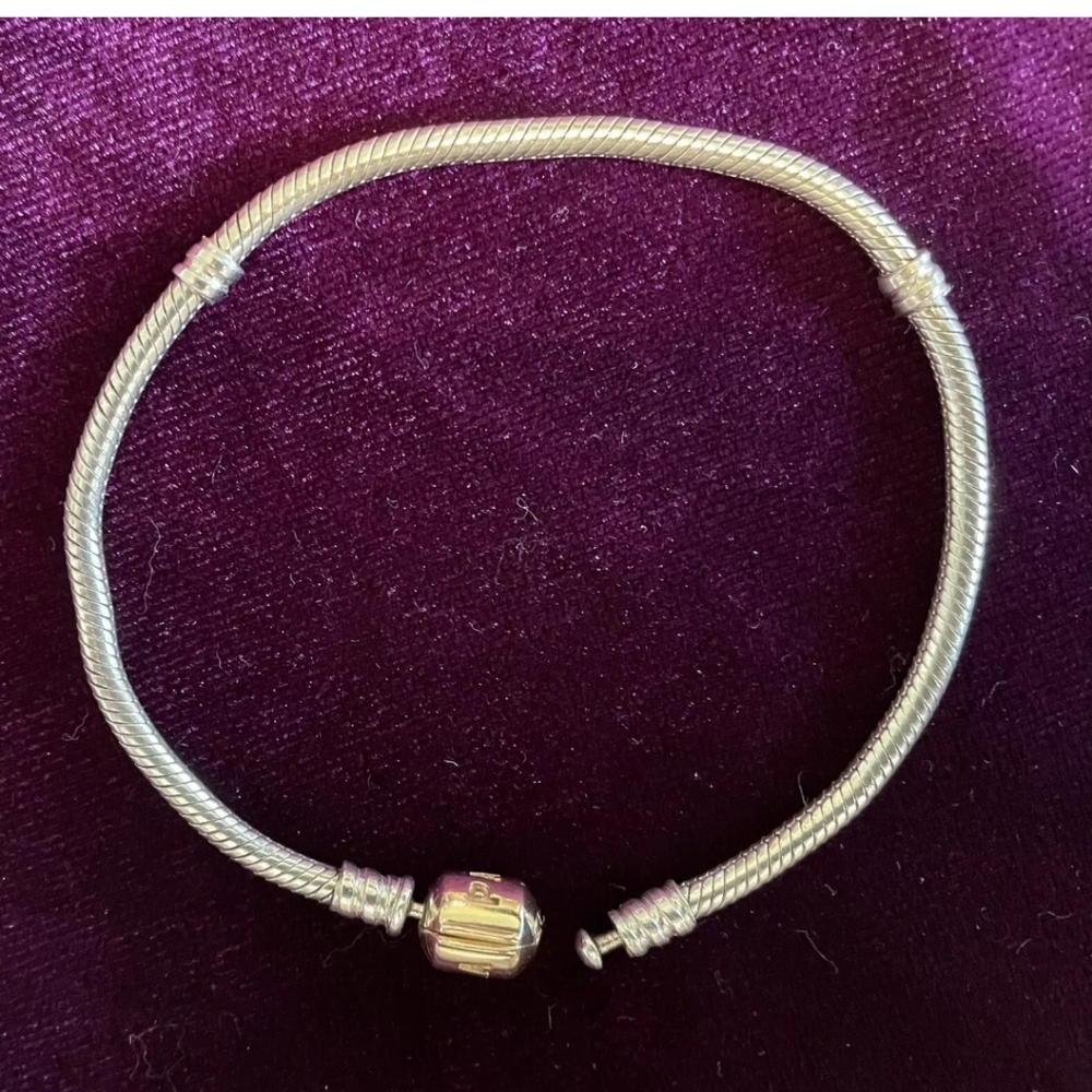 Pandora 14k clasp bracelet